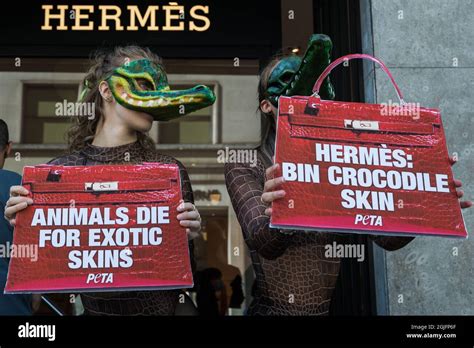 PETA U.K. to Hermès: Retire the Crocodile